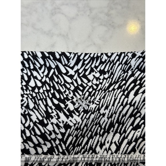 Athleta Ultimate Stash Textured 7/8 Tight Women's Size XL Tailwind Black White - Picture 7 of 10